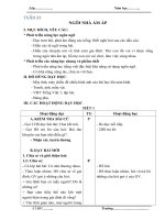 KHBD tiếng việt 1   cánh diều   TUAN 33 