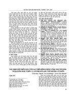 Xác định đột biến gen CYP21A2 trên bệnh nhân tăng sản thượng thận bẩm sinh thiếu 21 hydroxylase thể không cổ điển