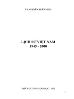LỊCH sử VIỆT NAM 1945   2000
