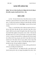 T i sao nói h c thuy t giá tr th ng d là hòn đá t ng to ạ ọ ế ị ặ ư ả l n nh t trong h c thuy t kinh t c a C. Mác