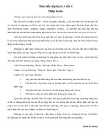 Thấu hiểu tiếp thị từ a đến z  philip kotler