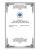 tìm hiểu thiết kế bao bì