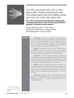 Vai trò của chụp cắt lớp vi tính mạch máu trong chẩn đoán hẹp tắc động mạch nội sọ ở bệnh nhân đột quỵ do thiếu máu não cấp