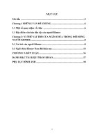 Tiểu luận vị thế và vai trò của ngôi chùa khmer trong đời sống cộng đồng cư dân người khmer hiện nay 