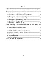 Tiểu luận cuối kỳ môn khoa học quản lý đại cương 