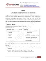 9  bẫy về bị động 