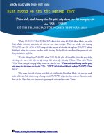 Phát triển các câu VD – VDC trong đề tham khảo TN THPT 2021 môn toán