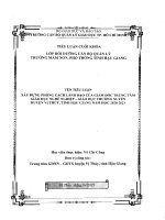 Tiểu luận cuối khóa CBQL xây dựng phong cách lãnh đạo của giám đốc ttgd nghề nghiệp gdtx huyện vị thủy tỉnh hậu giang 