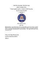 Diễn giải hành vi mua khách hàng trên thị trường b2b mục tiêu của công ty cổ phần daikin việt nam 