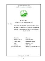 Luận văn thạc sĩ tìm hiểu mô hình tổ chức sản xuất kinh doanh của nông trại trồng ớt số 18, moshav faran, arava, israel của ông ben david boaz  