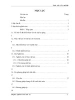 Nghiên cứu thành phần hoá học tinh dầu cây nghệ đen (curcuma zedoaria rosc ) ở nghệ an và hà tĩnh  