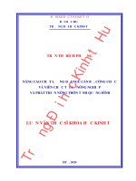 Nâng cao chất lượng đội ngũ cán bộ công chức và viên chức tại sở nông nghiệp và ptnt tỉnh quảng bình 