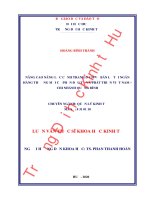 Nâng cao năng lực cạnh tranh dịch vụ bán lẻ tại ngân hàng thương mại cổ phần đầu tư và phát triển việt nam chi nhánh quảng bình 