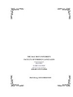 Some techniques to improve english speaking skills for young learners at h123 english center 