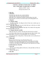 giáo án KHTN6 - chân trời sáng tạo - Môn vật lý - Cả năm