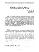 Thống kê tiền tệ theo tiêu chuẩn quốc tế và thực trạng thống kê tiền tệ tại Việt Nam