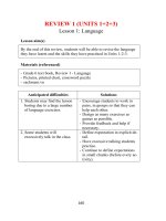 Giáo án (kế hoạch bài dạy) môn tiếng anh lớp 6 (trọn bộ cả năm mới nhất)