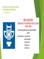BÀI tập lớn KIỂM THỬ và đảm bảo CHẤT LƯỢNG PHẦN mềm 