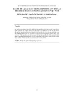 Bàn về tỷ lệ lãi suất trong hợp đồng vay tài sản theo quy định của pháp luật dân sự Việt Nam