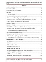 Báo cáo đánh giá tác động môi trường dự án khu du lịch vân đồn - Hạ long - Quảng Ninh