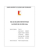 Báo cáo sản phẩm thiết kế kĩ thuật loa khuếch đại cho khẩu trang 