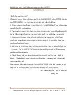 KHBD văn 6 (chân trời sáng tạo) HK i   dự án soạn giáo án miễn phí của NGÔI NHÀ CHUNG  