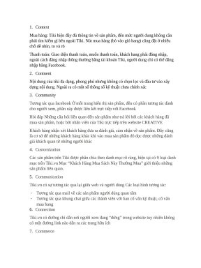 phân tích website theo 7C