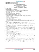 Giáo án hoạt động trải nghiệm lớp 1 học kỳ 2 sách cánh diều 