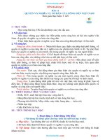 Giáo án GDCD 6 sách cánh diều bài 11 quyền và nghĩa vụ cơ bản của công dân việt nam 