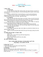 Giáo án môn văn 6 bài 9 trái đất ngôi nhà chung sách kết nối tri thức 