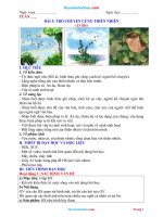 Giáo án ngữ văn 6 sách chân trời sáng tạo bài 5 trò chuyện cùng thiên nhiên 