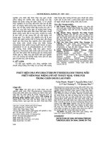 Phát hiện DNA mycobacterium tuberculosis trong mẫu phết niêm mạc miệng với kỹ thuật real-time PCR trong chẩn đoán lao phổi