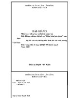 Giáo dục quốc phòng: NỘI DUNG CHỐNG CHIẾN LƯỢC DBHB,BLLĐ VÀ BÀI THU HOẠCH