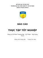 Báo cáo thực tập công ty cổ phần thương mại – kỹ thuật – xây dựng tec
