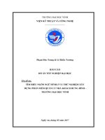 Tìm hiểu ngôn ngữ html5 và thử nghiệm xây dựng phần mềm quản lý nhà khách hưng bình   trường đại học vinh 