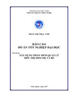 Xây dựng phần mềm quản lý cán bộ tại ubnd phường bến thủy, thành phố vinh 