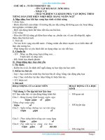 Giáo án môn âm nhạc lớp 1 sách cánh diều học kỳ 2 