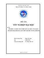 Tìm hiểu và phân tích thiết kế cầu trúc ứng dụng tìm kiếm địa điểm du lịch trên hệ điều hành android 