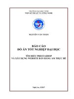 Tìm hiểu prestashop và xây dựng website bán hàng ẩm thực hè  