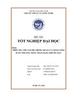 Thiết kế, chế tạo hệ thống quản lý chấm công bằng phương pháp nhận dạng khuôn mặt 