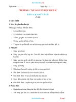 Giáo án lịch sử 6 sách chân trời sáng tạo cả năm phương pháp mới 