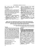 Hiệu quả can thiệp mức độ độc lập chức năng sinh hoạt hàng ngày sau phục hồi chức năng tại nhà cho người bệnh đột quỵ não ở thành phố Thái Nguyên