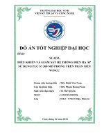 Điều khiển và giám sát hệ thống điện hạ áp sử dụng plc s7 300 mô phỏng trên phần mềm wincc 