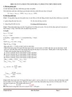 HIỆU SUẤT PHẢN ỨNG ESTE HÓA