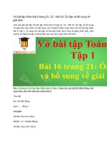 Vở bài tập toán lớp 5 trang 21