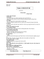 Giao an hoc ki 1 v 8 HK1 2021 2022 