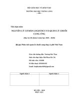 Chuỗi cung ứng cà phê Việt Nam