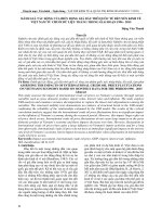 Đánh giá tác động của biến động giá dầu thô quốc tế đến nền kinh tế Việt Nam từ chuỗi dữ liệu tháng trong giai đoạn 1996-2015