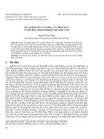 Du lịch di sản văn hóa của Nhật Bản và bài học kinh nghiệm cho Việt Nam