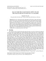 Đặc sắc nghệ thuật kịch thơ Huy Thông 1932–1945 trên phương diện đề tài ngôn ngữ của loại hình